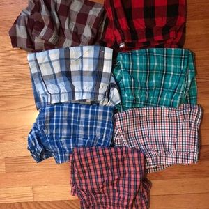 Old navy boxers, price is for all 7 pairs!!